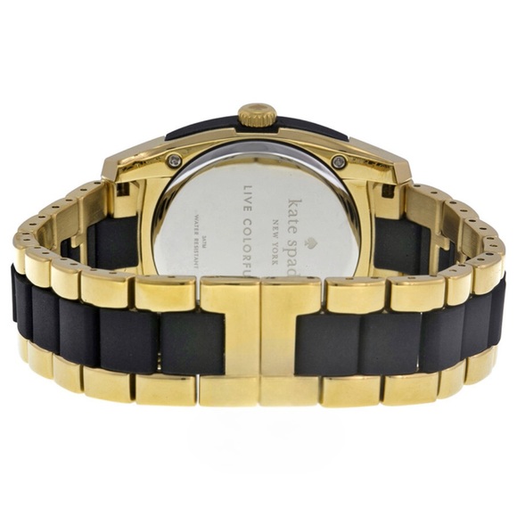 KATE SPADE • Women’s Gold & Black Skyline Watch - Picture 3 of 5